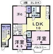 セトルエレガンBの間取り画像