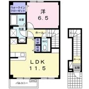 サン・サプリームの間取り画像