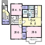 ポポラーレⅠの間取り画像