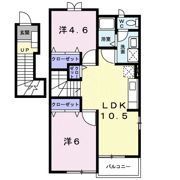 ガーデンヒルズBの間取り画像