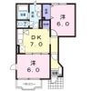 カーサ・みすず Aの間取り画像