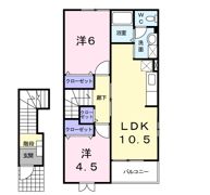 シャン・ド・ポワールの間取り画像