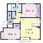 クラーク平岡の間取り画像