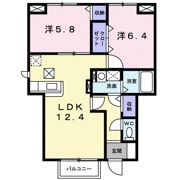 メゾン アベイユの間取り画像