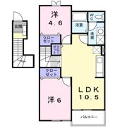 ベル・アンジュEの間取り画像