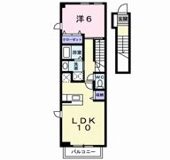 クラージュの間取り画像