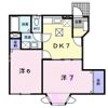 ヴェル ドミール Bの間取り画像