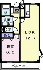 ファインリブAの間取り画像