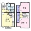 ガーネット新中浜の間取り画像