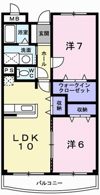 エレガント・北条の間取り画像