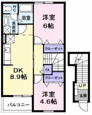 エトワール・パレBの間取り画像