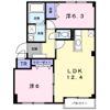 フランミルトマンションAの間取り画像