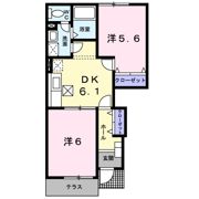 イースト スクエア Aの間取り画像