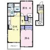 シェーン プラッツ Bの間取り画像