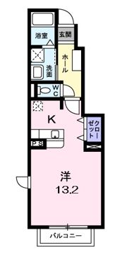 サウスウインドの間取り画像