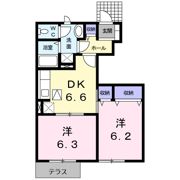 サンリットBの間取り画像