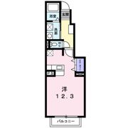 パルフォレストBの間取り画像