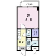 ホワイトバレー八幡駅前の間取り画像