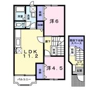 イ－スト ヴィラの間取り画像