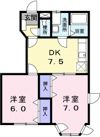 フリーデ M＆Kの間取り画像