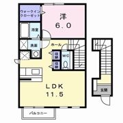 とれふるAの間取り画像
