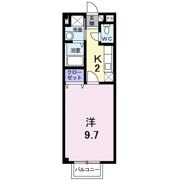 ニューエルディム横山の間取り画像