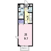 ニューエルディム横山の間取り画像