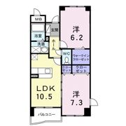 ハイツ・シンフォニーの間取り画像