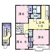 アンソレイエの間取り画像