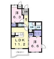 マンショングレイスエレガントの間取り画像