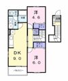 エステート雅の間取り画像