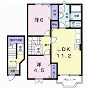 レジデンスサピーAの間取り画像