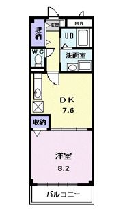 サン天神の間取り画像