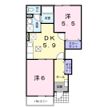 パークビサイド 一ツ橋Cの間取り画像