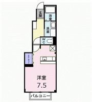 アンソレイエメゾン五号館の間取り画像
