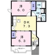 エスペランス・Kの間取り画像
