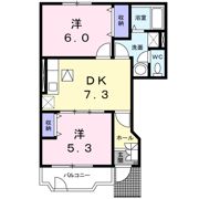 エスペランス・Kの間取り画像