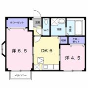 フィオーレ長行西の間取り画像