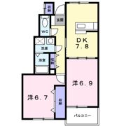シャルムクレインAの間取り画像