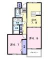 シャルムクレインBの間取り画像