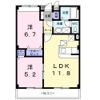 プラティーノの間取り画像