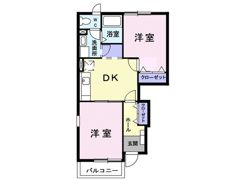 K・SハイツC棟の間取り画像