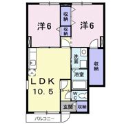 ソレアード パラーシオ スールの間取り画像