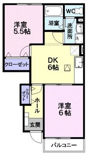 プラシードの間取り画像