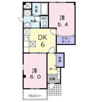 セレーノAの間取り画像