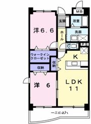 ラルジュ・ロジュマンの間取り画像