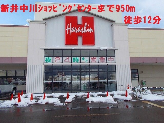 近くの新井中川SCまで950m(徒歩12分)