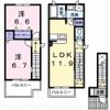 ラ・ブローテの間取り画像
