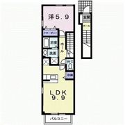 フォレストヒルズ3号館の間取り画像