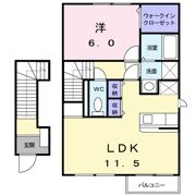 プラシードの間取り画像